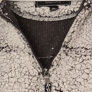 Boxercraft Black and White Sherpa Jacket